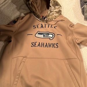 Seattle Seahawks Military Hoodie